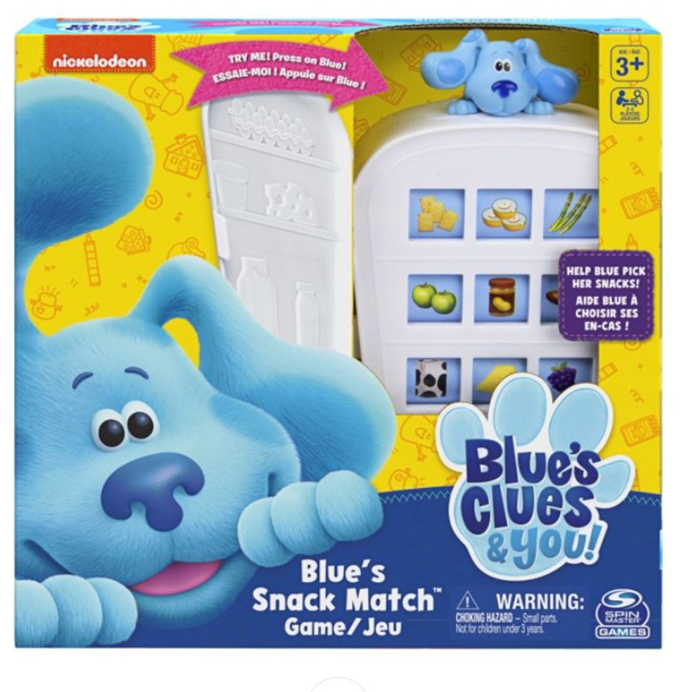 Blue's Clues & You Blue's Snack Match Game Age 3+